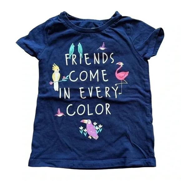 Carter’s Cotton Girls Colorful Long Sleeves tops and Leggings Bundle SZ 5T #2041 - Picture 5 of 8